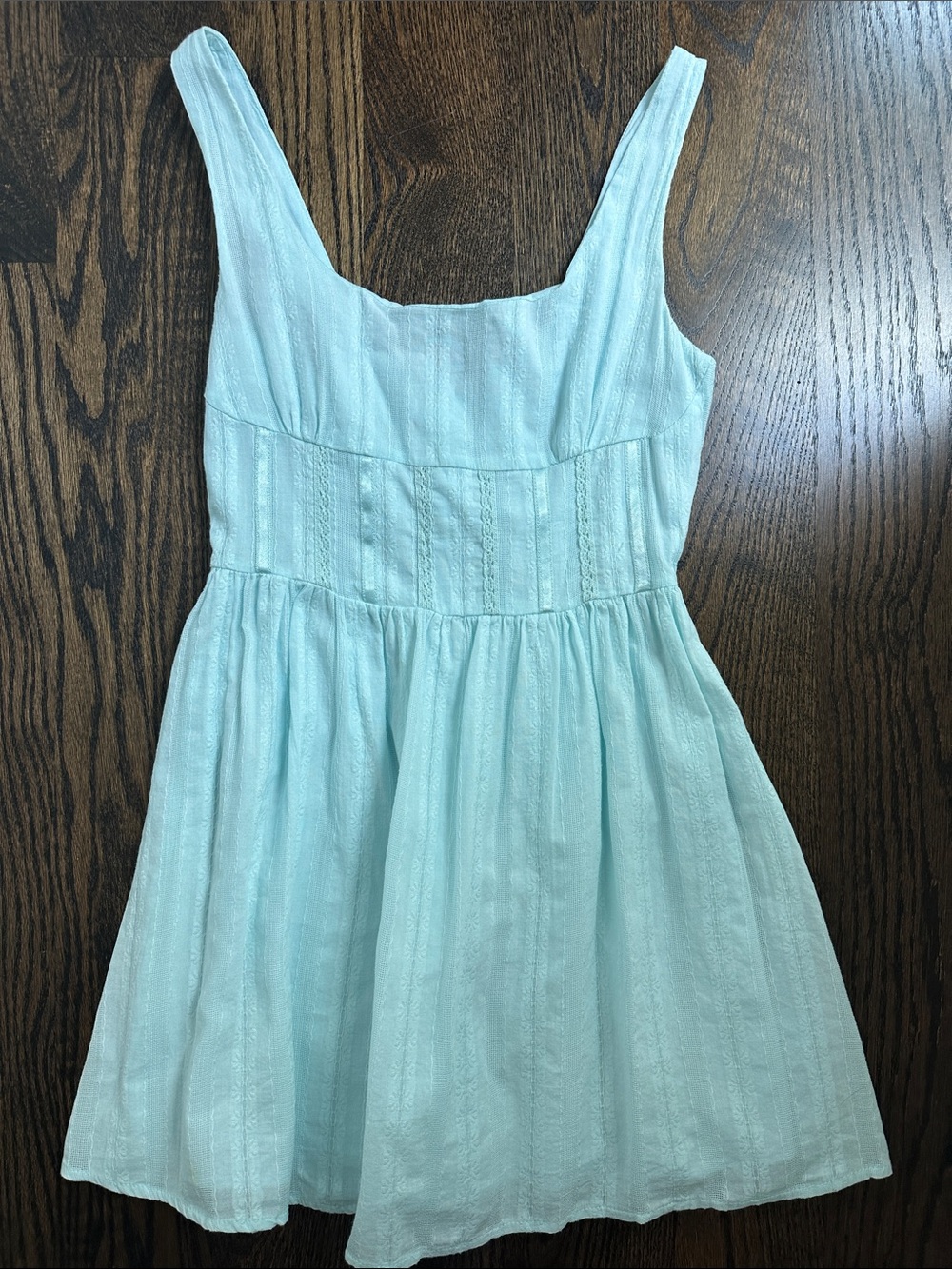 Princess Polly light Blue Sleeveless Sundress